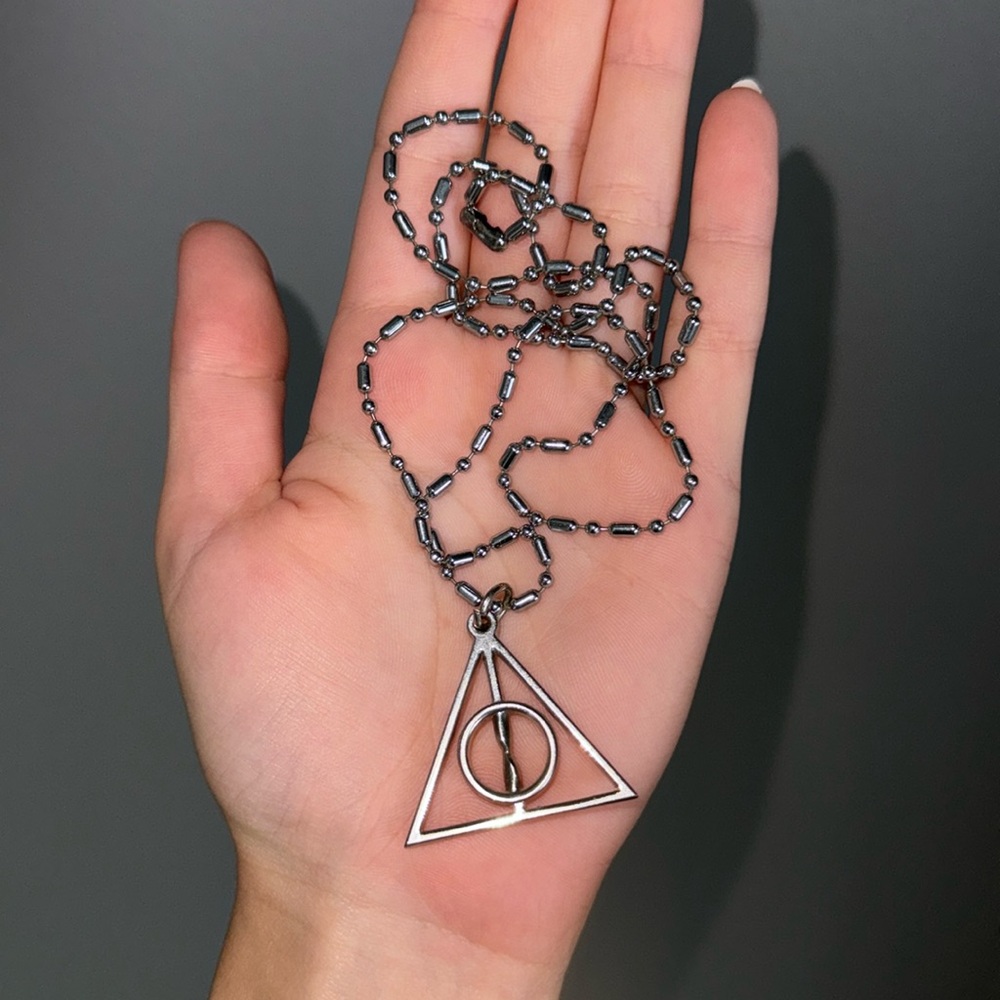 Harry Potter Deathly Hallows necklace